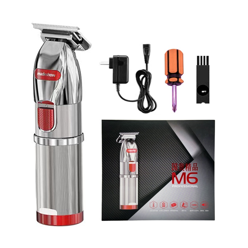 Madeshow M5 M6  Hair clipper Professional Hair Trimmer For Men,Cordless Haircutting Machine Trimmer Top Quality Barber Instru
