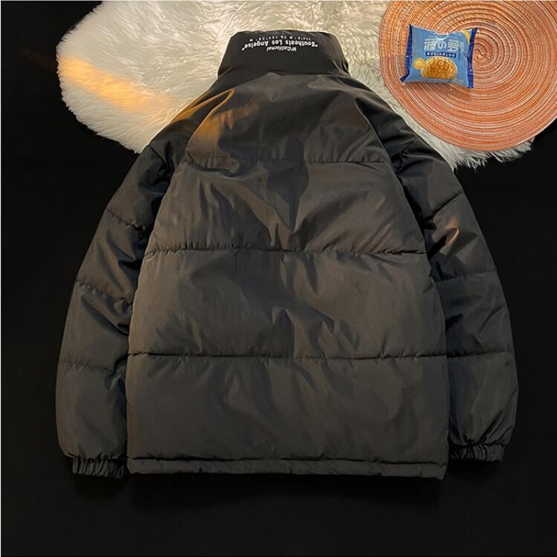 Parka Fleece Thicken Two Sided Jacket Winter Keep Warm Men&Women Clothing Korean Fashion Streetwear Casual Loose Man Cotton Coat