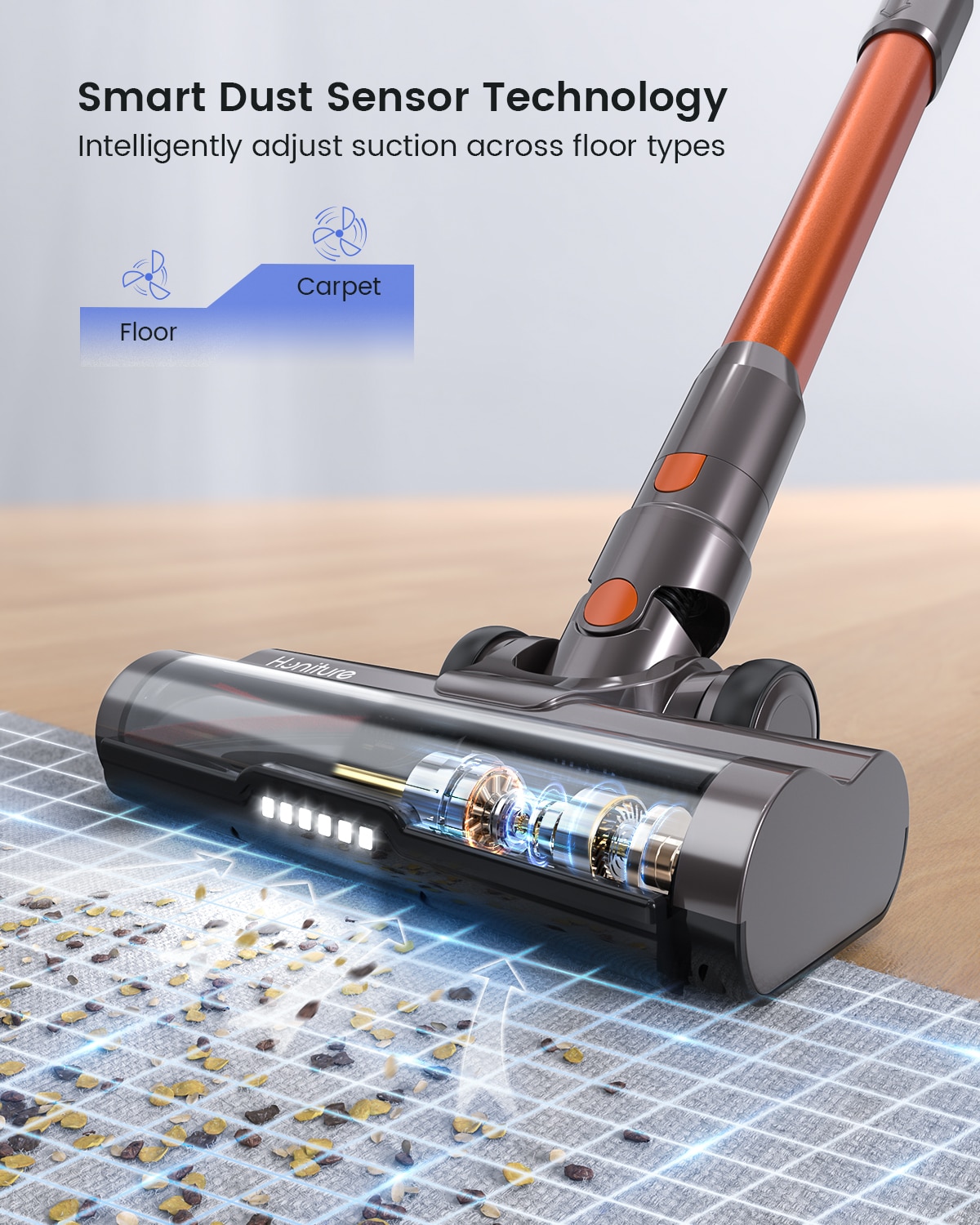 400W 33Kpa Wireless Handheld Cordless Vacuum Cleaner S11 45Mins Removable Battery with display Smart Home Appliance Aspiradora
