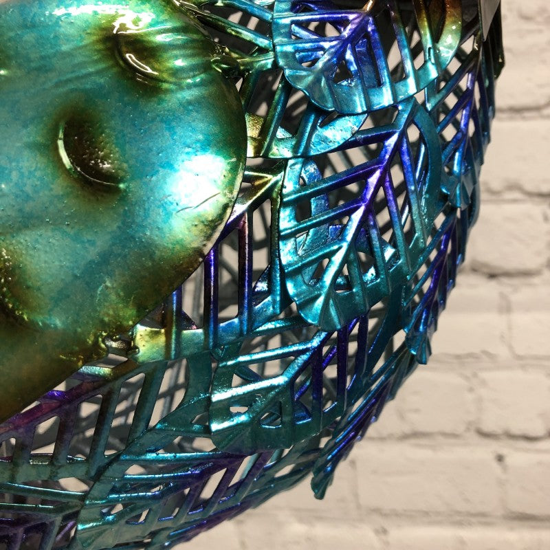 Solar Powered Majestic Peacock Garden Statue