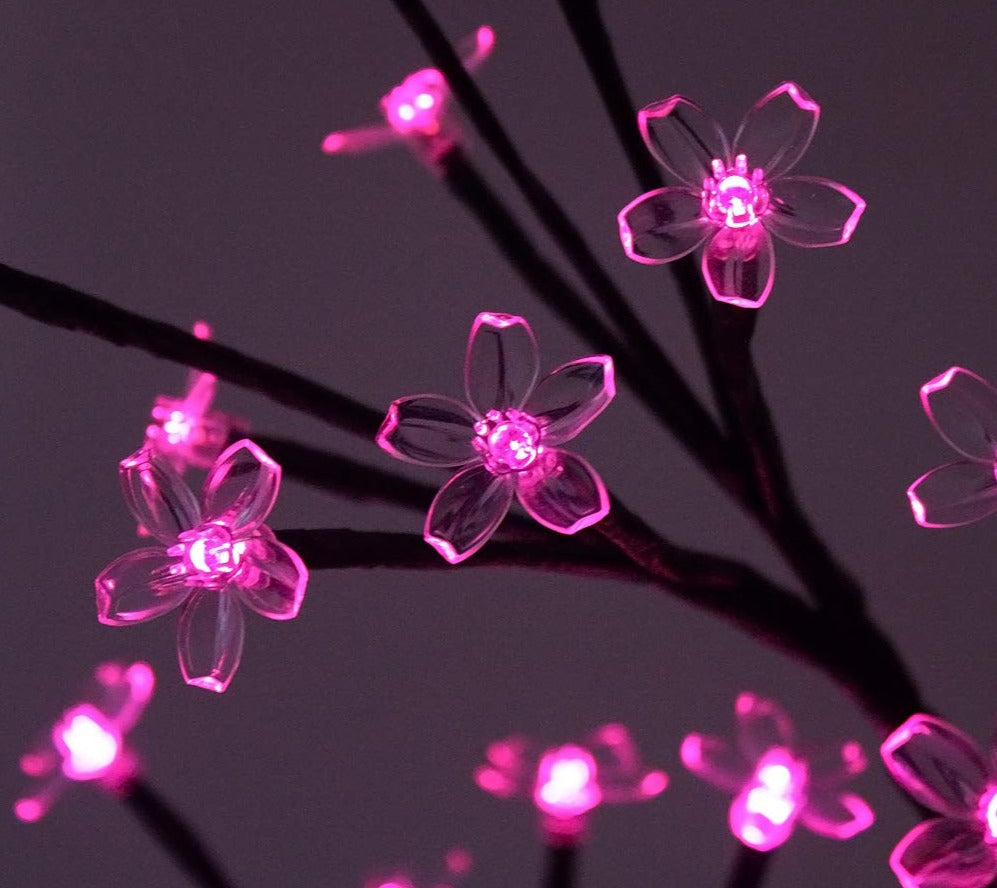LED Tabletop Cherry Blossom Tree Light