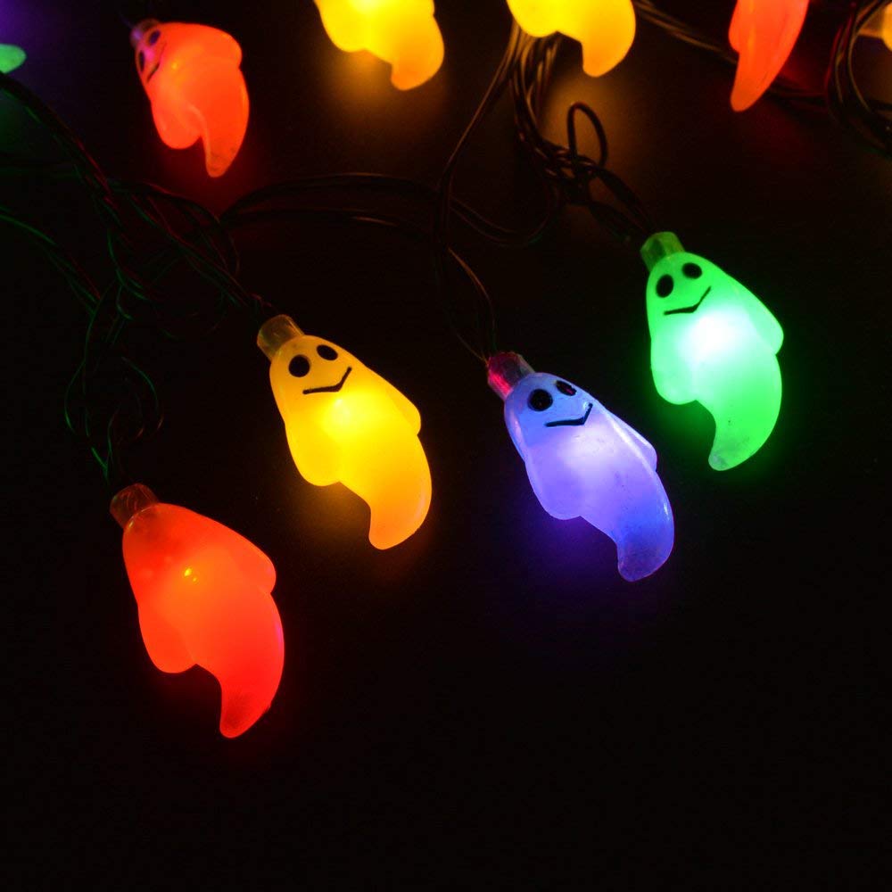 Solar 30 LED Cute Ghost Lights