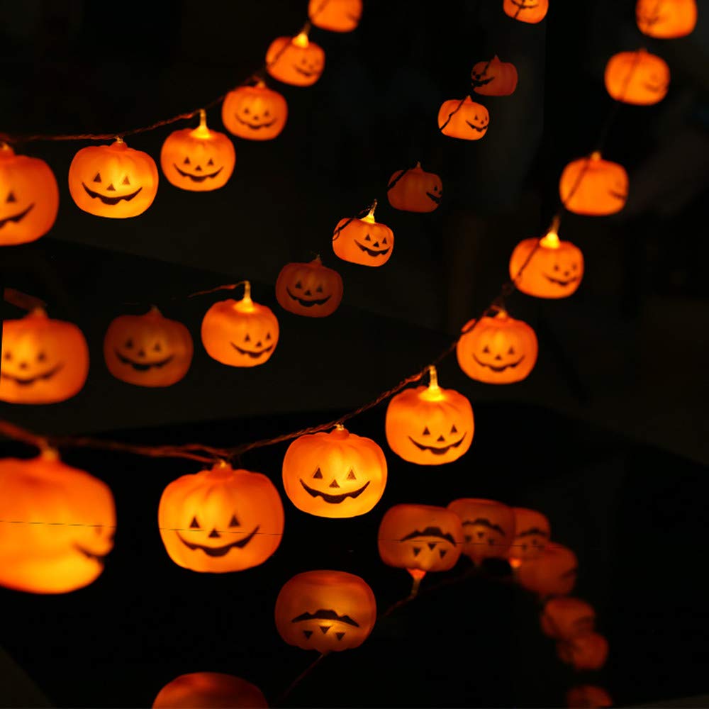 Halloween Pumpkin String Lights