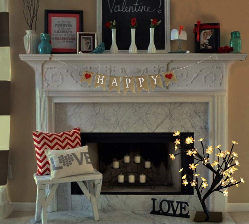 LED Tabletop Cherry Blossom Tree Light