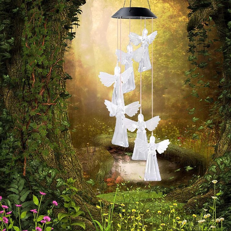 Solar Angel Wind Chime