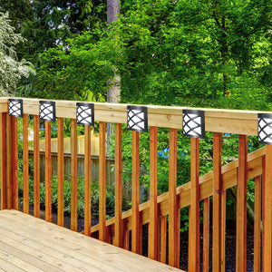 Solar-Powered Wall Mount LED Garden Light