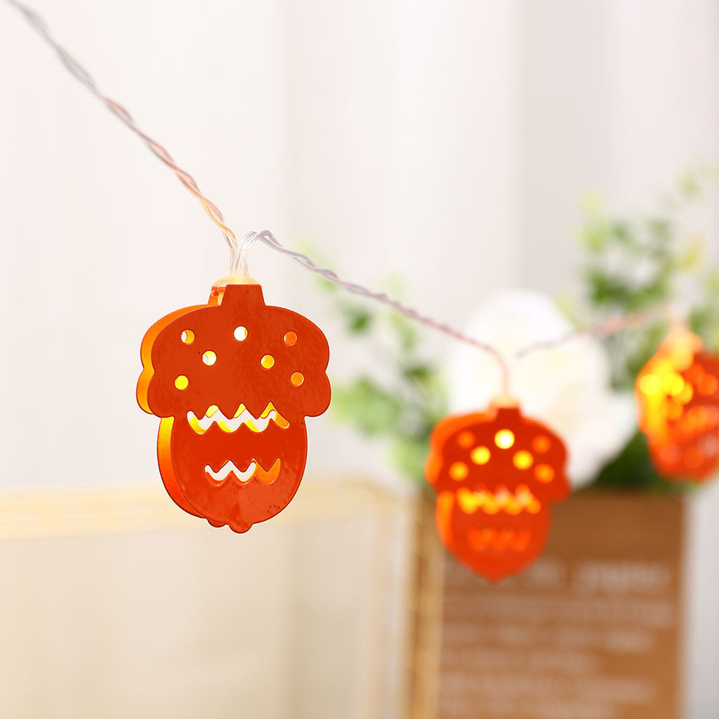 Metal Pine Cone String Lights