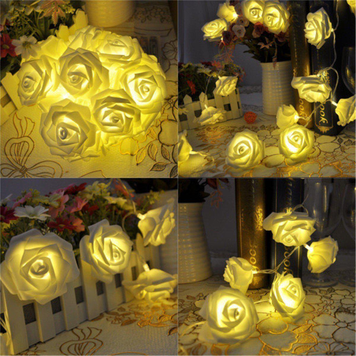 Flower Rose Fairy Light