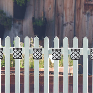 Solar-Powered Wall Mount LED Garden Light