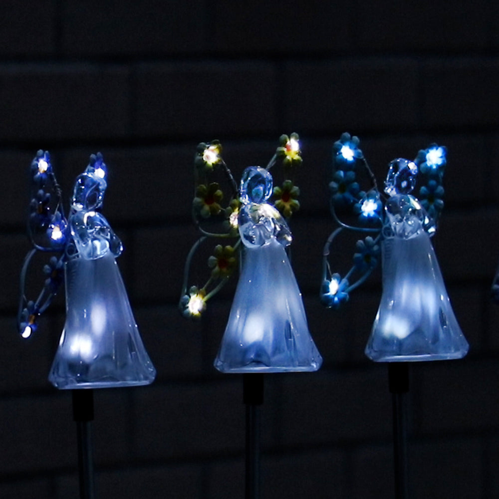 Solar Angel Garden Stake Lights - 2 Pack