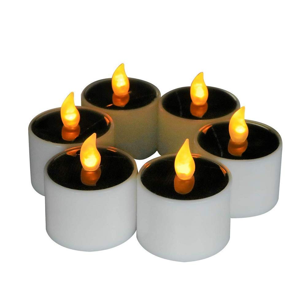 Solar Candles Outdoor Flameless Flickering light