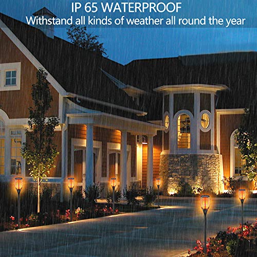 Solar Flame Flickering Lamp Torch