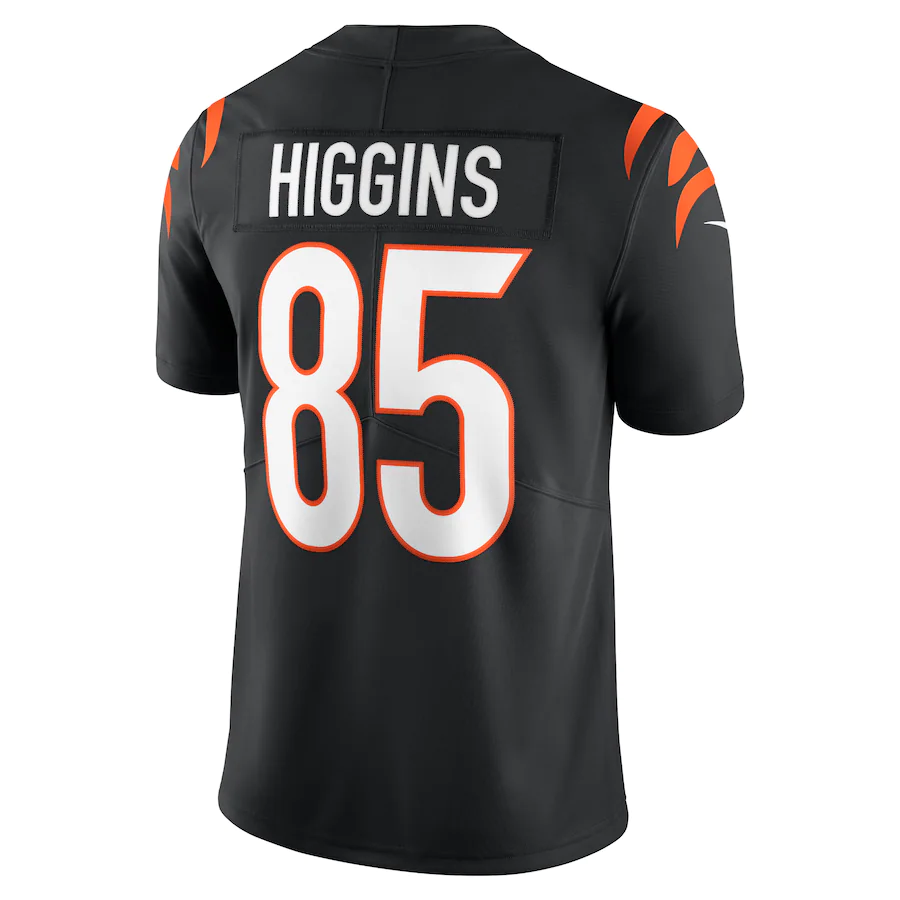 Cincinnati Bengals Tee Higgins Black Vapor Limited Jersey