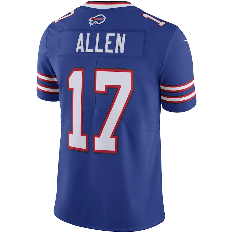 Buffalo Bills Josh Allen Royal Vapor Untouchable Limited Jersey