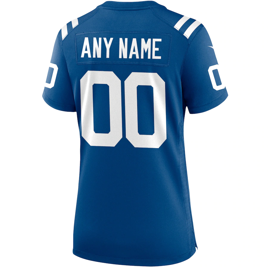 Custom Women's Indianapolis Colts Royal Game Jersey
