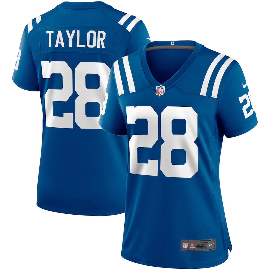 Women's Indianapolis Colts Jonathan Taylor Royal Game Jersey