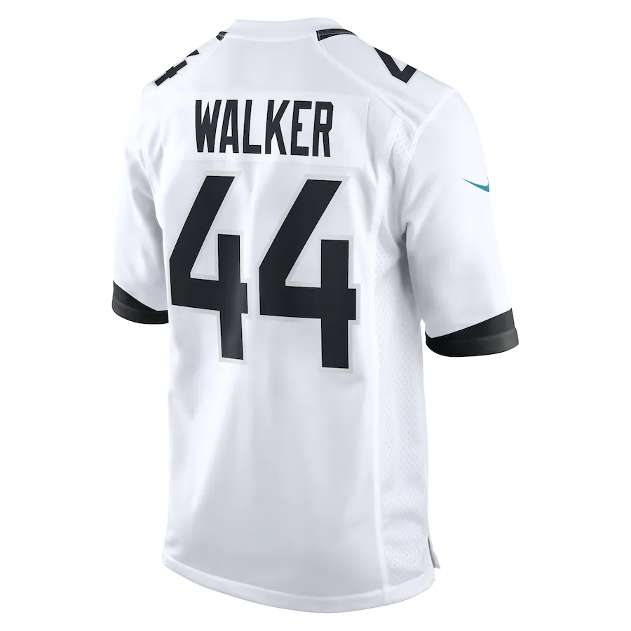 Men's Jacksonville Jaguars Travon Walker White Game Jersey