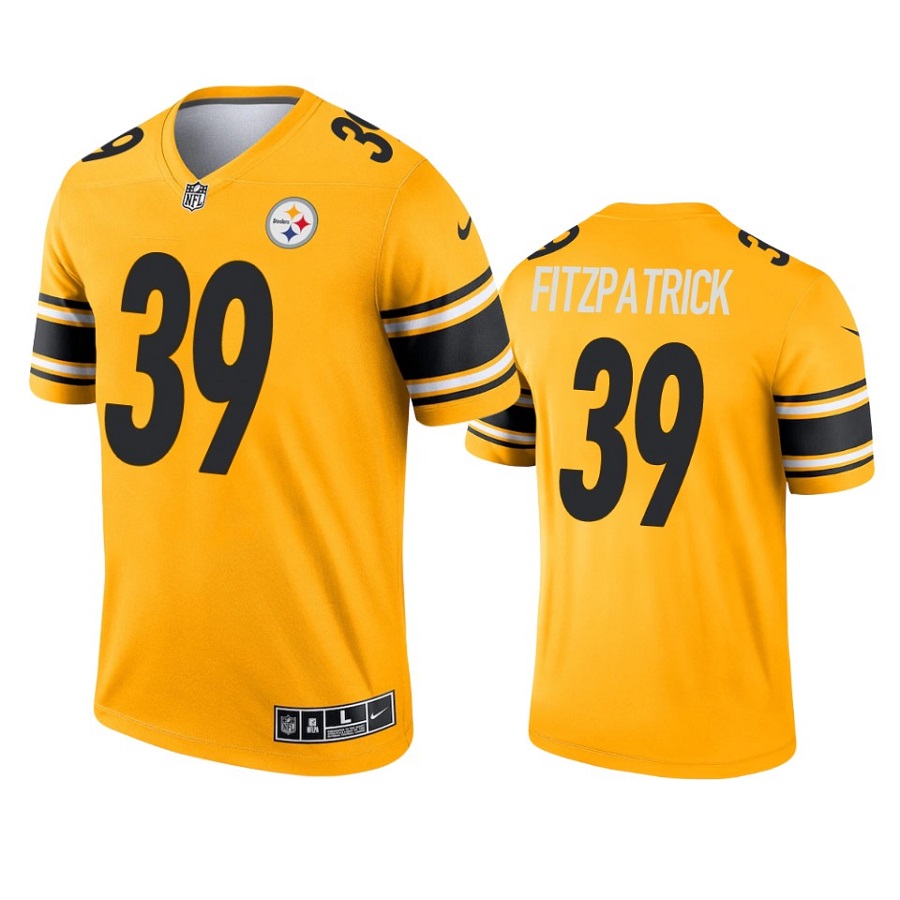Men's Pittsburgh Steelers Minkah Fitzpatrick Gold Inverted Legend Jersey