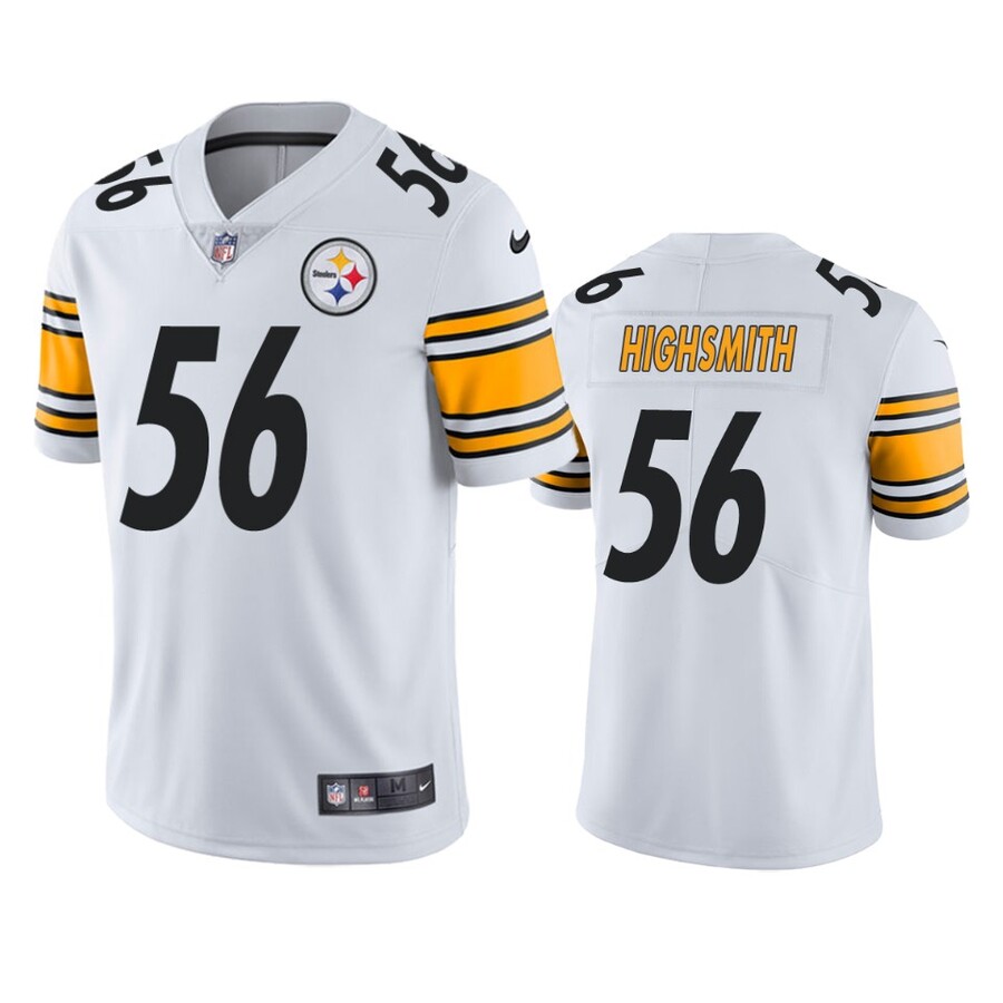 Men's Pittsburgh Steelers Alex Highsmith White Vapor Limited Player Jersey