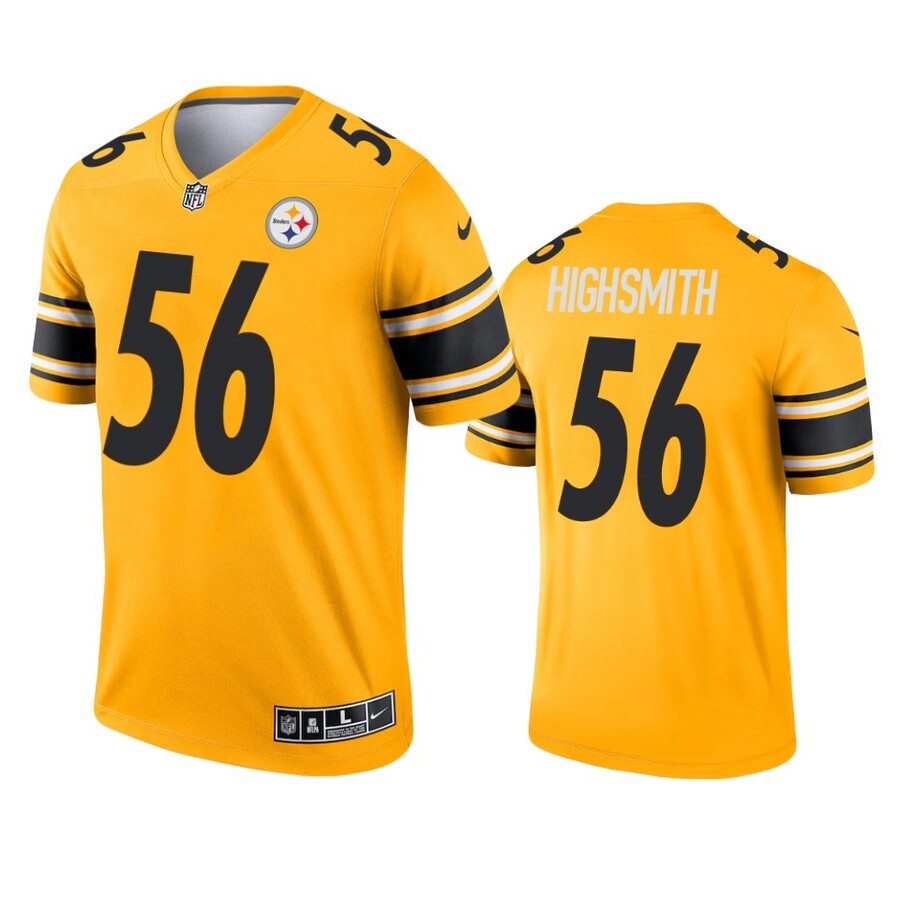 Men's Pittsburgh Steelers Alex Highsmith Gold Inverted Legend Jersey