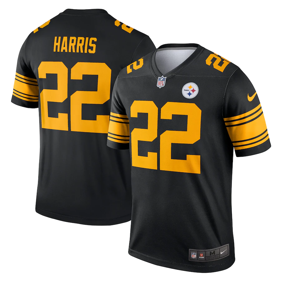 Pittsburgh Steelers Najee Harris Black Alternate Legend Jersey