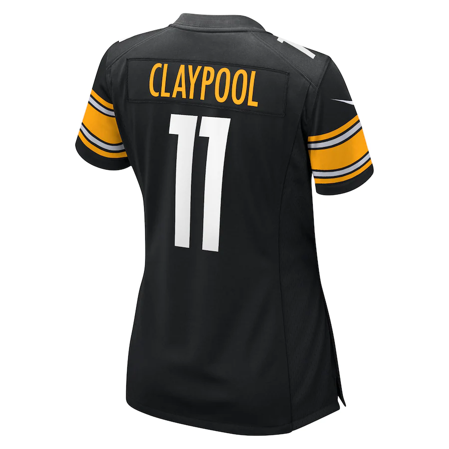 Pittsburgh Steelers Chase Claypool Black Game Jersey