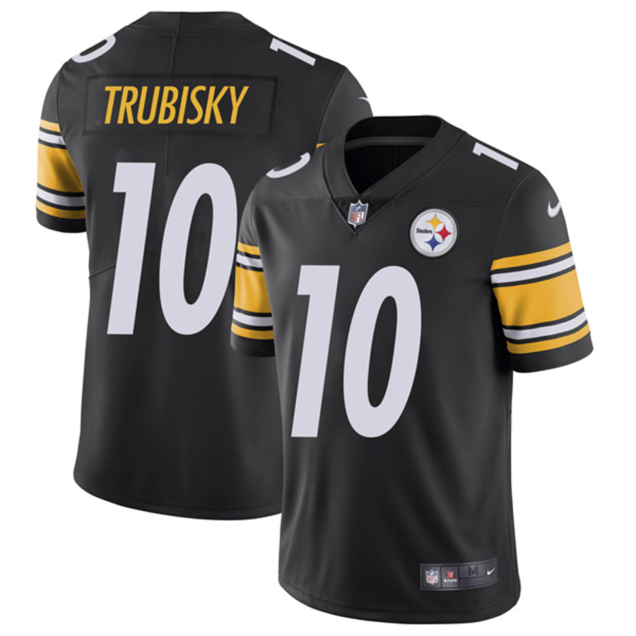Pittsburgh Steelers Mitchell Trubisky Black Vapor Limited Player Jersey