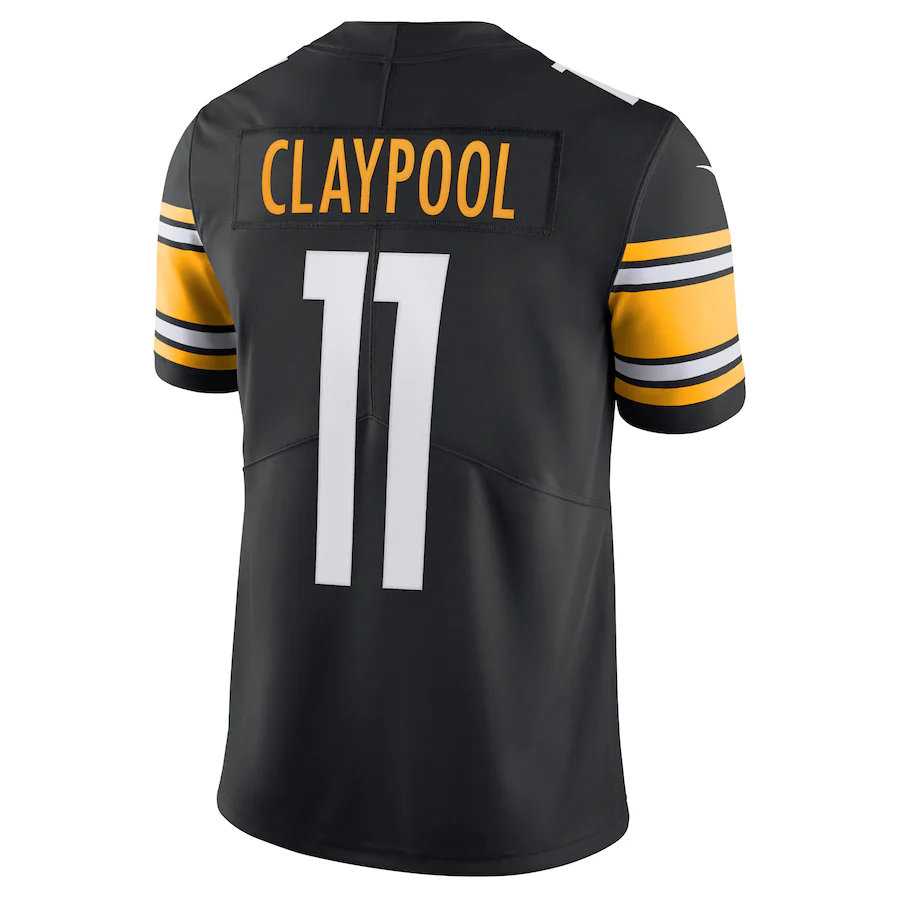Pittsburgh Steelers Chase Claypool Black Vapor Limited Jersey