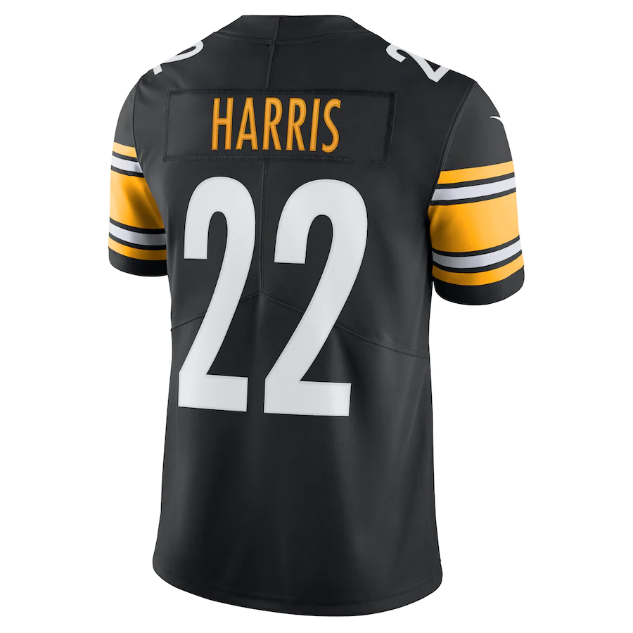Pittsburgh Steelers Najee Harris Black Vapor Limited Player Jersey