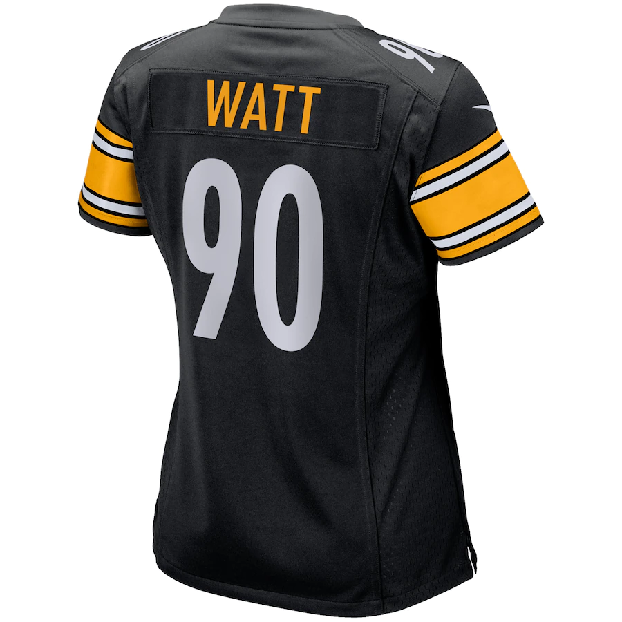 Pittsburgh Steelers T.J. Watt Black Game Player Jersey