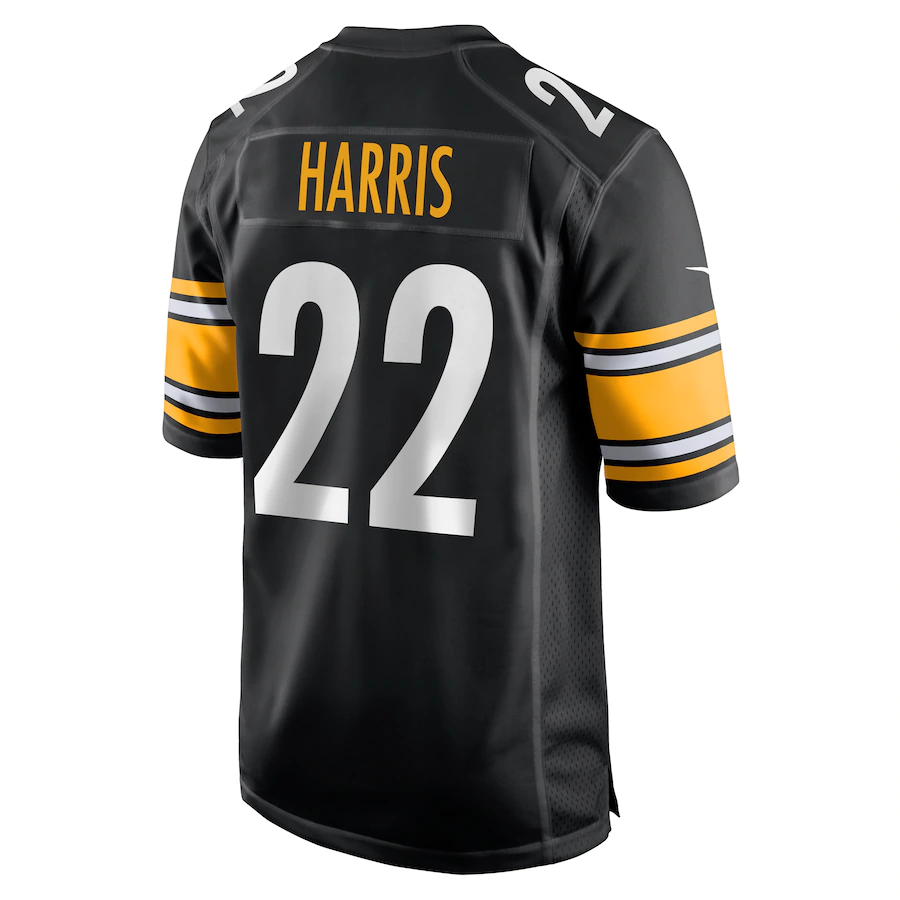 Pittsburgh Steelers Najee Harris Black Game Jersey