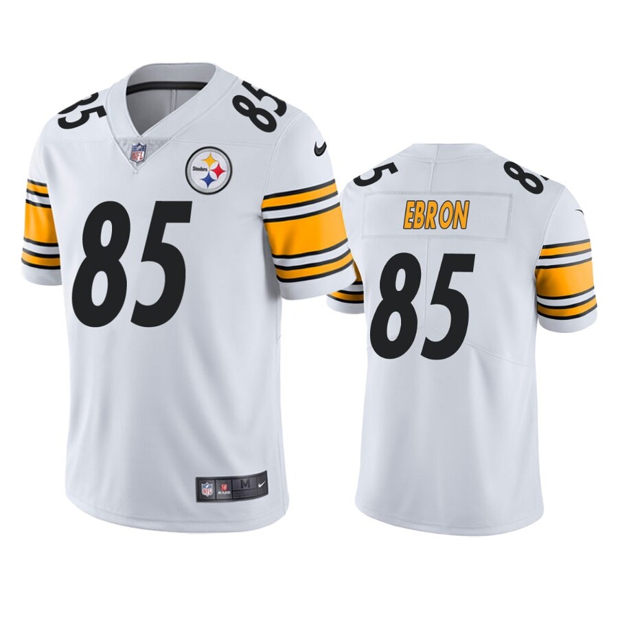 Men's Pittsburgh Steelers Eric Ebron White Vapor Limited Jersey