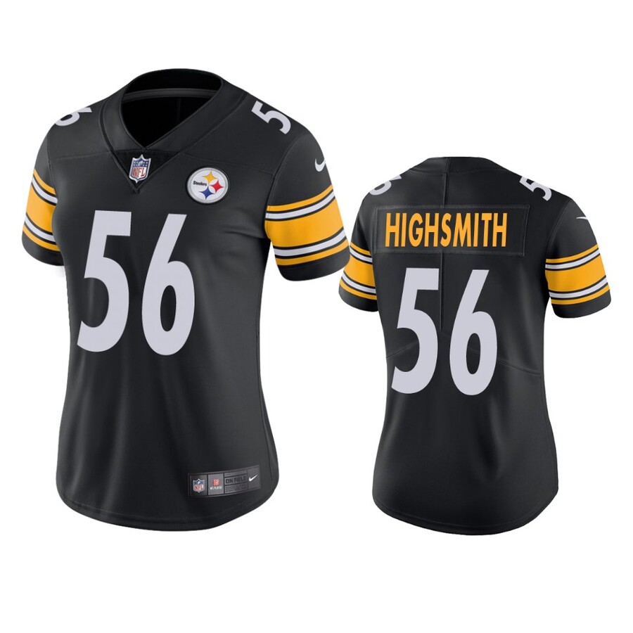 Women's Pittsburgh Steelers Alex Highsmith Black Vapor Limited Jersey