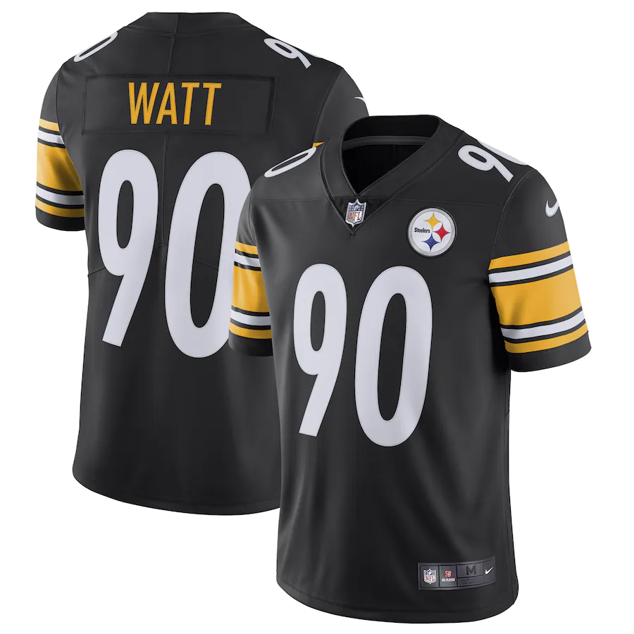 Pittsburgh Steelers T.J. Watt Black Vapor Untouchable Limited Jersey