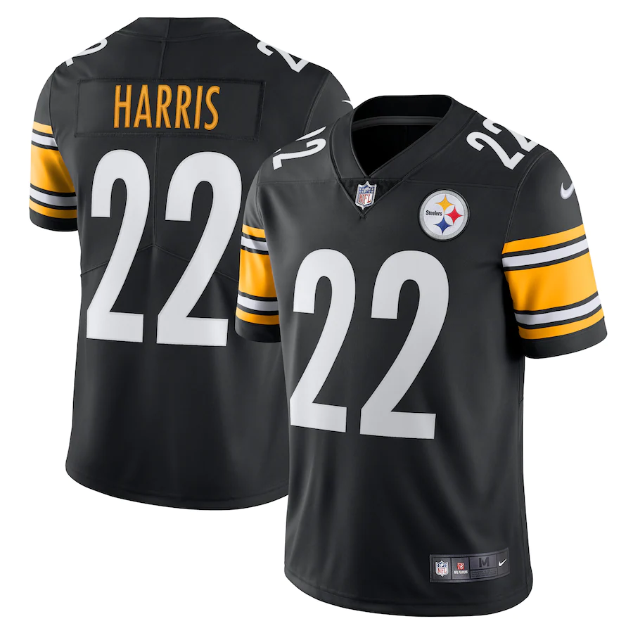 Pittsburgh Steelers Najee Harris Black Vapor Limited Player Jersey