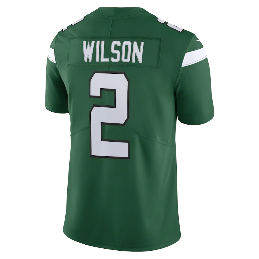 New York Jets Zach Wilson Gotham Green Vapor Limited Jersey