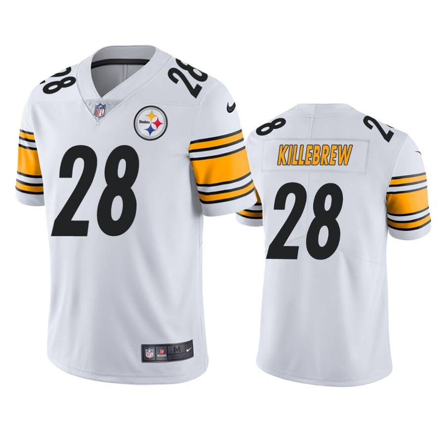 Pittsburgh Steelers Miles Killebrew White Vapor Limited Jersey
