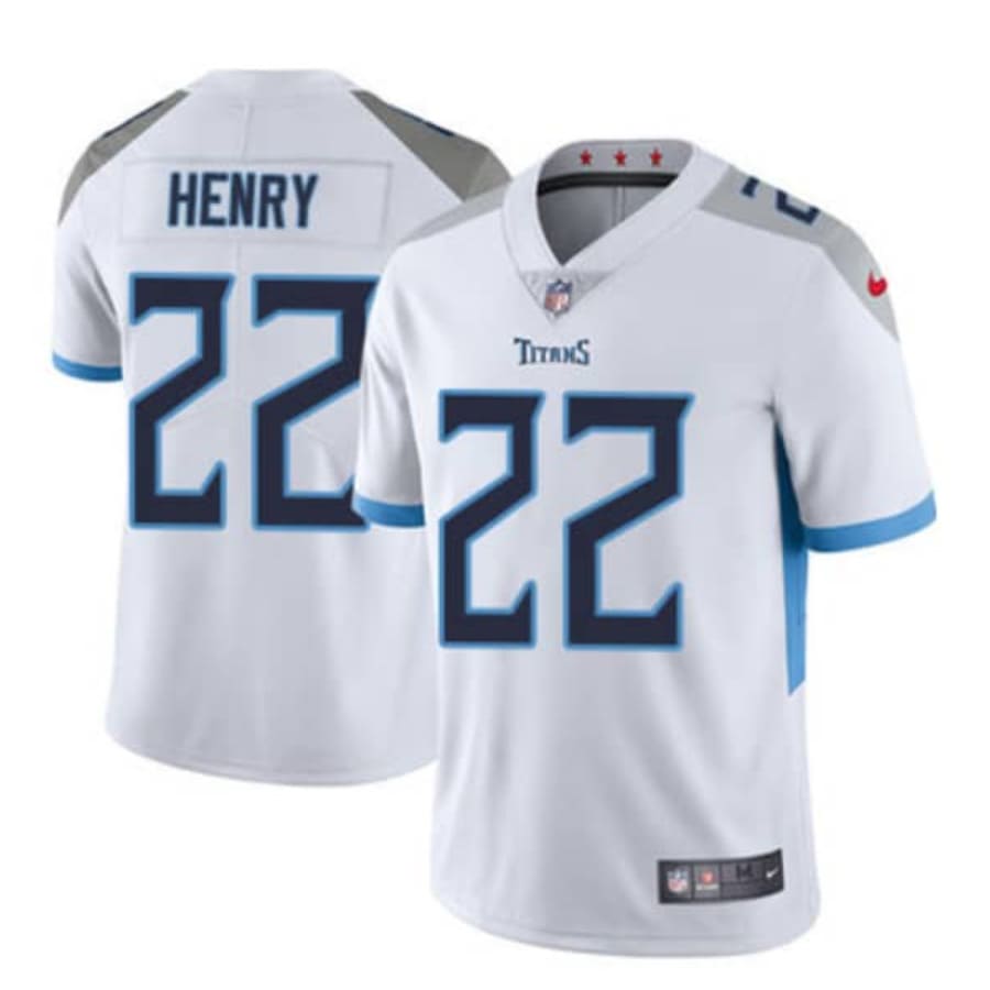Tennessee Titans Derrick Henry White Vapor Untouchable Limited Jersey