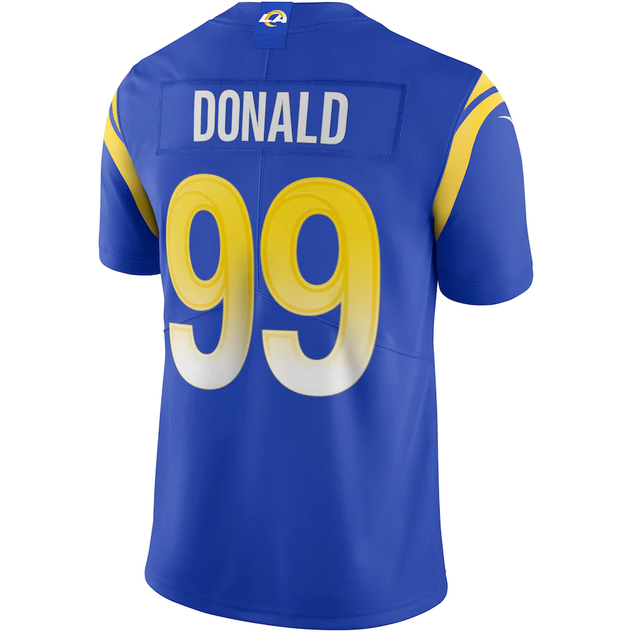 Los Angeles Rams Aaron Donald Royal Vapor Limited Jersey