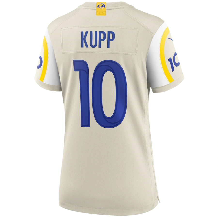 Women's Los Angeles Rams Cooper Kupp Bone Player Game Jersey