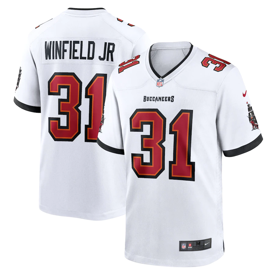 Men's Tampa Bay Buccaneers Antoine Winfield Jr. White Game Jersey