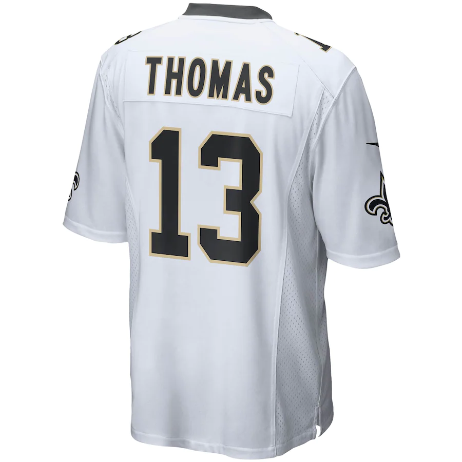 Men's New Orleans Saints Michael Thomas White Game Player Jersey