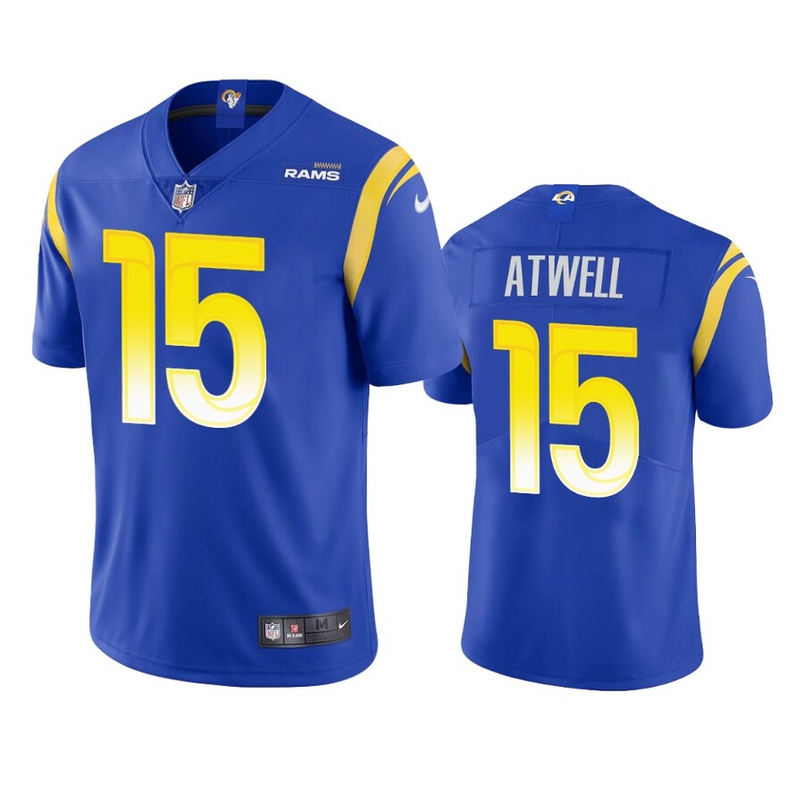 Los Angeles Rams Tutu Atwell Royal Vapor Limited Jersey