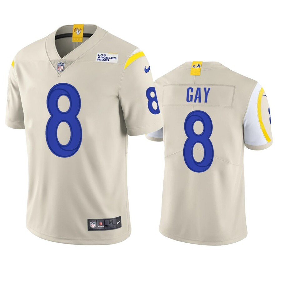 Los Angeles Rams Matt Gay Bone Vapor Limited Jersey