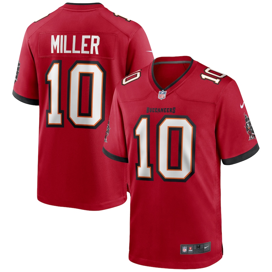 Men's Tampa Bay Buccaneers Scotty Miller Red Game Jersey