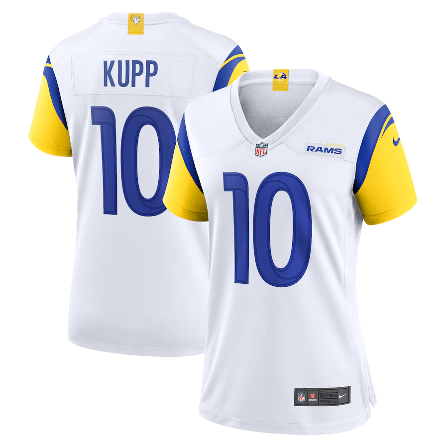 Women's Los Angeles Rams Cooper Kupp White Game Jersey