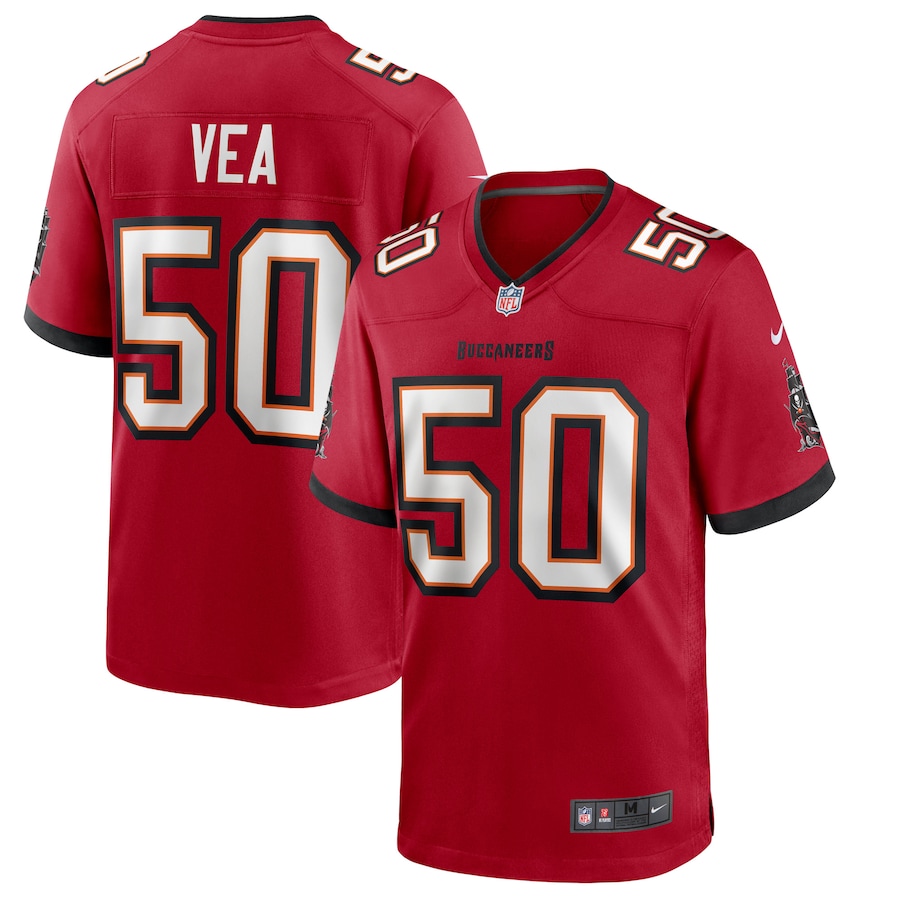 Men's Tampa Bay Buccaneers Vita Vea Red Game Jersey