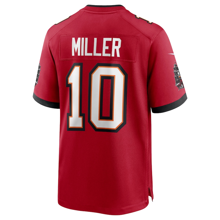Men's Tampa Bay Buccaneers Scotty Miller Red Game Jersey