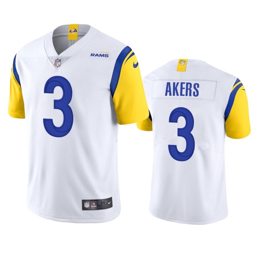 Los Angeles Rams Cam Akers White Alternate Vapor Limited Jersey