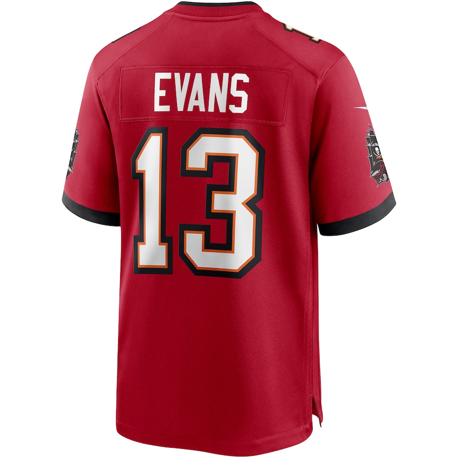 Men's Tampa Bay Buccaneers Mike Evans Red Game Jersey